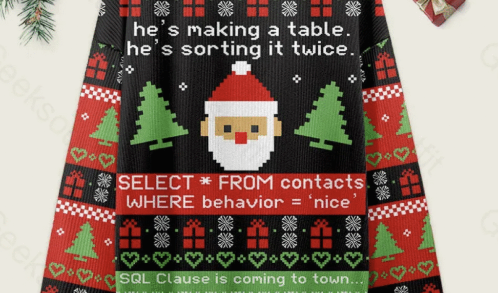 ugly Christmas sweater