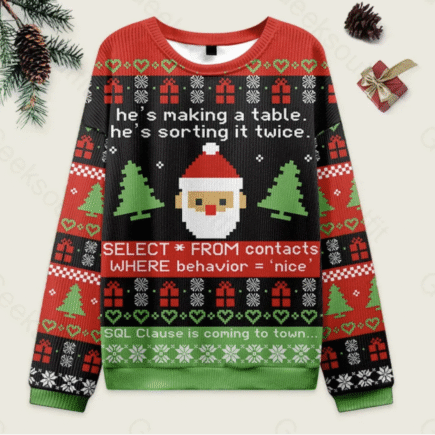 ugly Christmas sweater