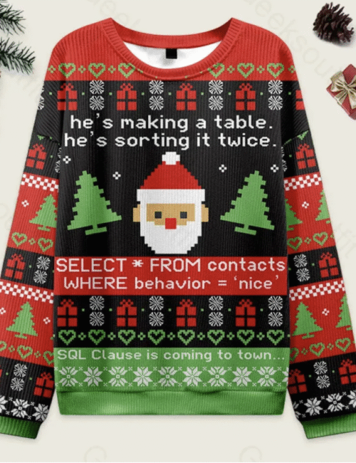 ugly Christmas sweater