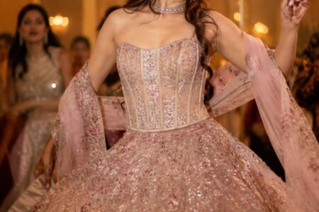 sangeet outfit ideas 2026 corset lehenga dance