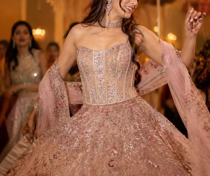 sangeet outfit ideas 2026 corset lehenga dance